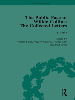 cover image of The Public Face of Wilkie Collins Vol 3